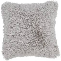 Catherine Lansfield Cuddly Shaggy Cushion Cover Silver (45x45cm)