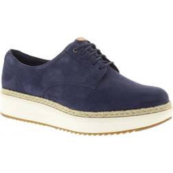 Clarks Teadale Rhea Navy Suede Female Azul