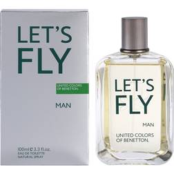 Benetton Let's Fly EdT 3.4 fl oz