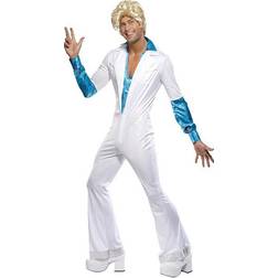 Smiffys Disfraz Disco Super Trouper Blanco-azul