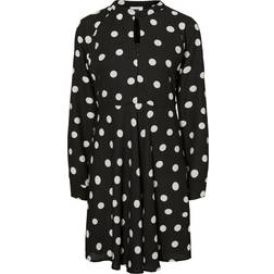 Mamalicious Dotted Nursing Dress Black/Black (20007998)