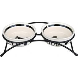 Trixie Set Ciotole Ceramica Eat-on-Feet ø 13 cm