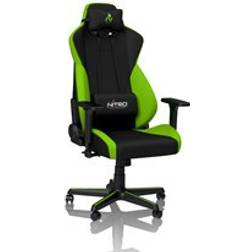 Nitro Concepts S300 Chaise de jeu Noir/Vert