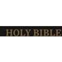 KJV, Reference Bible, Personal Size Giant Print, Bonded Leather, Black, Red Letter Edition (Hardcover, 2017)