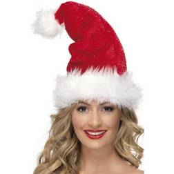 Smiffys Santa Hat Deluxe