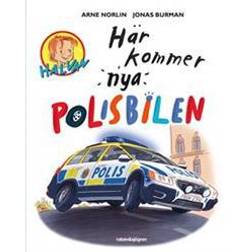 Här kommer nya polisbilen (Inbunden)