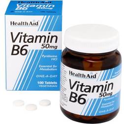 Health Aid Vitamin B6 50mg 100 st