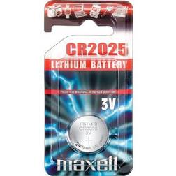 Maxell 18586200 Batteria per uso domestico monouso CR2025 Diossido di zinco-manganese (Zn/MnO2)