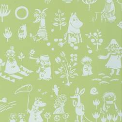 Paintpart Tapetti Sandudd Moomin 5164-6, 0,53x11,2m, vihreä non-woven