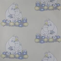 Paintpart Tapetti Sandudd Muumi 4909-1, 0,53x11,2m, beige, non-woven