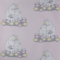 Paintpart Tapetti Sandudd Muumi 4909-3, 0,53x11,2m, vaaleanpunainen, non-woven