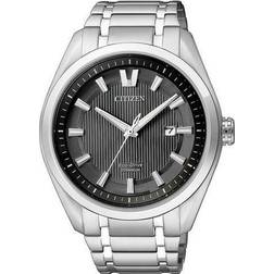 Citizen AW1240-57E, Quartz, 42mm, 10ATM Gris