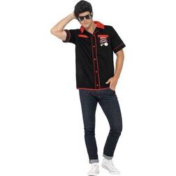 Smiffys 50's Rockability Bowling shirt Maatkeuze: Maat