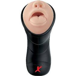 Pipedream PDX ELITE Deep Throat Vibrating Stroker Beige