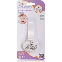 DreamBaby Pacifier Holder Lion & Zebra 2-pack