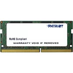 Patriot Memory Serie Signature SODIMM Memoria RAM DDR4 2400 MHz PC4-19200 16GB (1x16GB) C17 PSD416G24002S
