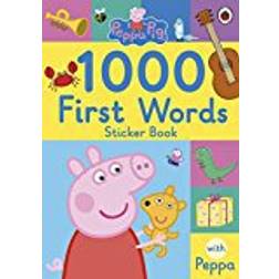 Peppa pig: 1000 first words sticker book (Häftad, 2017)
