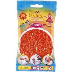 Hama Beads Perlen orange, 1.000 Stück