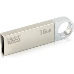 GOODRAM 16GB USB 2.0 unidad flash USB USB tipo A Negro, Plata