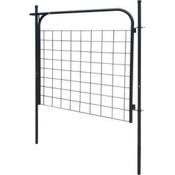 vidaXL Garden Fence Gate 100x100cm