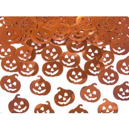 PartyDeco Confetti Metallic Pumpkins Orange