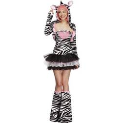 Smiffys Fever Zebra Costume