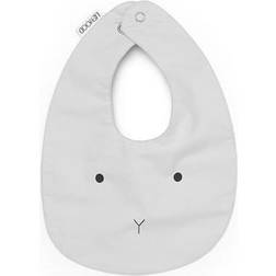 Liewood Henry Bib Rabbit Dumbo Grey 2-pack