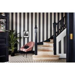 Cole & Son Streifentapete Jaspe Stripe von Black White nero/bianco