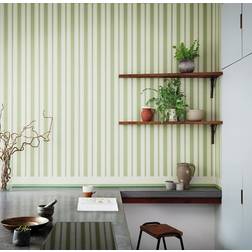 Cole & Son Streifentapete Cambridge Stripe von Leaf Green verde