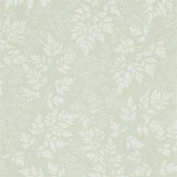 Sanderson Florale Tapete Spring Leaves von Celadon verde/verde chiaro