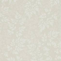 Sanderson Florale Tapete Spring Leaves von Barley beige