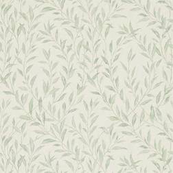 Sanderson Florale Tapete Osier von Willow/ Cream verde/verde chiaro