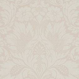 Sanderson Damasttapete Kent von Linen beige