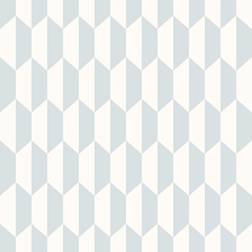 Cole & Son Tapete Petite Tile Icons von Powder Blue bleu/bleu clair