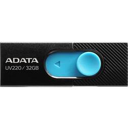 Adata UV220 unità flash USB 32 GB tipo A 2.0 Grigio, Bianco