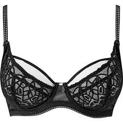 Freya Soiree Lace High Apex Bra - Black