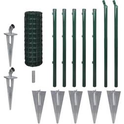 vidaXL Spike Euro Fence Set 142381 80cmx10m