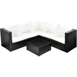 vidaXL 42895 Lounge-Set, 1 Tisch einschl. 3 Sofas