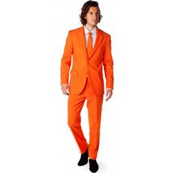 OppoSuits Suitmeister Solid Oranje