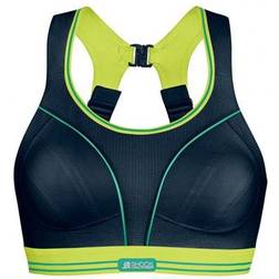 Shock Absorber Ultimate Run Bra - Black/Lemon