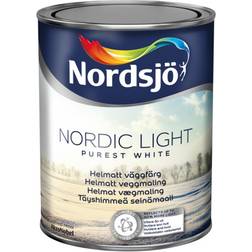 Nordsjö Nordic Light Väggfärg Vit 1L