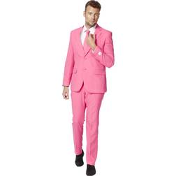 OppoSuits SuitMeister Basic Pink Suit Costume for Men