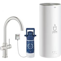 Grohe Red Duo Armatur und Boiler Größe L