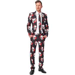 OppoSuits Skulls & Blood SuitMeister Men's Costume Suit