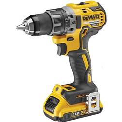 Dewalt 18V XR Brushless Drill Driver With Accessories 2 x 2Ah
