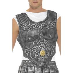 Smiffys Roman Armour Breastplate Grey