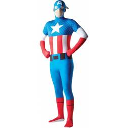 Rubies Captain America 2nd Skin Suit Adult