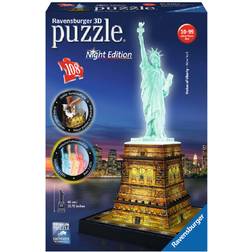 Ravensburger Statue of Liberty at Night 108 Bitar