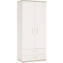 Furniture To Go 4Kids 2 Door 2 Drawer Wardrobe with Handles