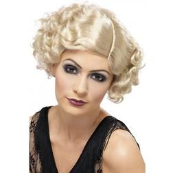 Smiffys 20's Flirty Flapper Wig Blonde